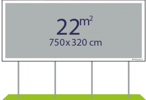 Panneaux pulicitaires 22m² - Easypanneau