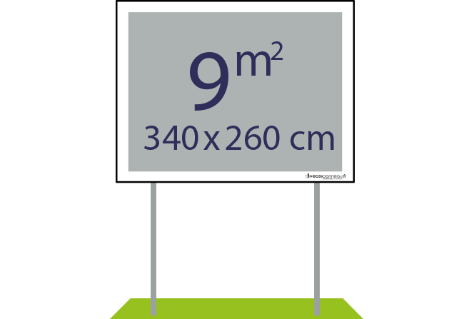 Panneaux pulicitaires 9m² - Easypanneau